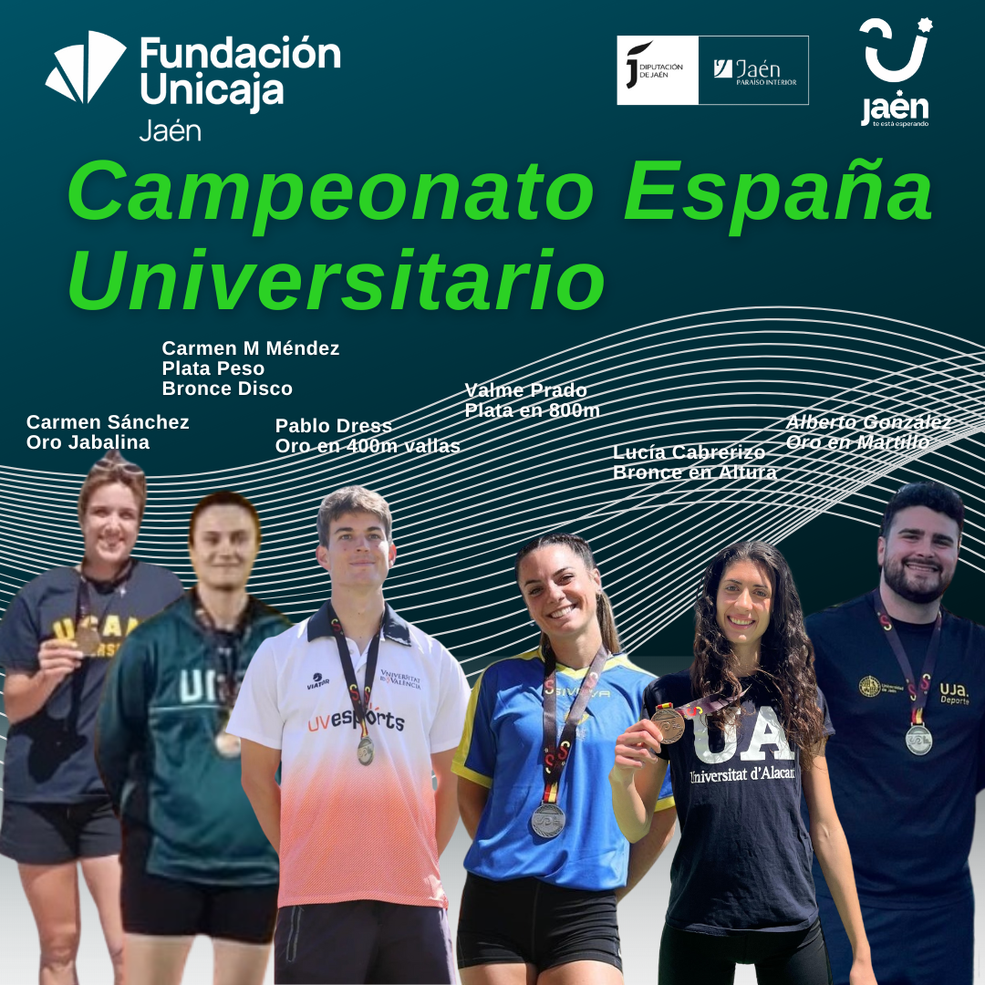 Siete medallas en el Campeonato de España Universitario
