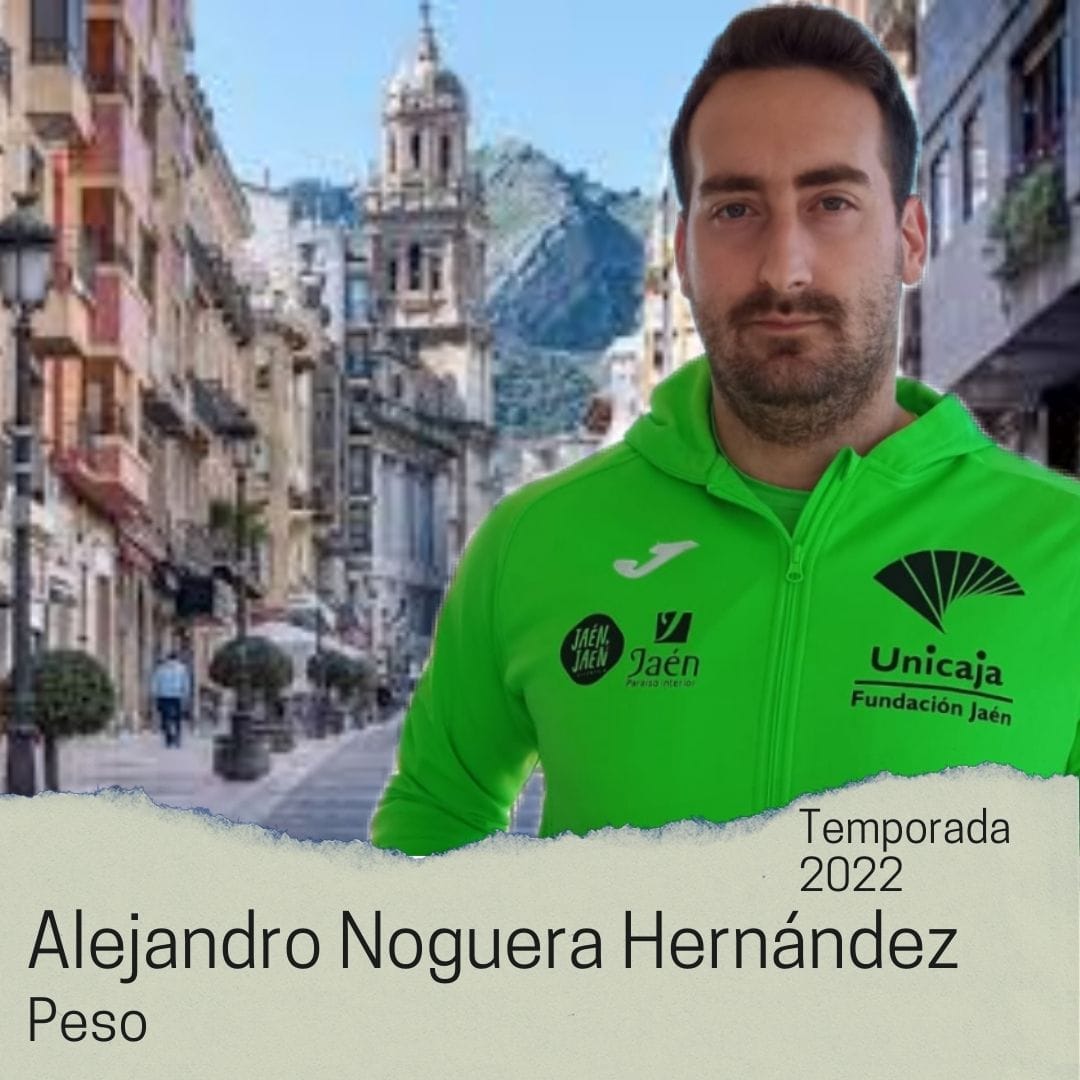 Alejandro Noguera Hernández - Peso
