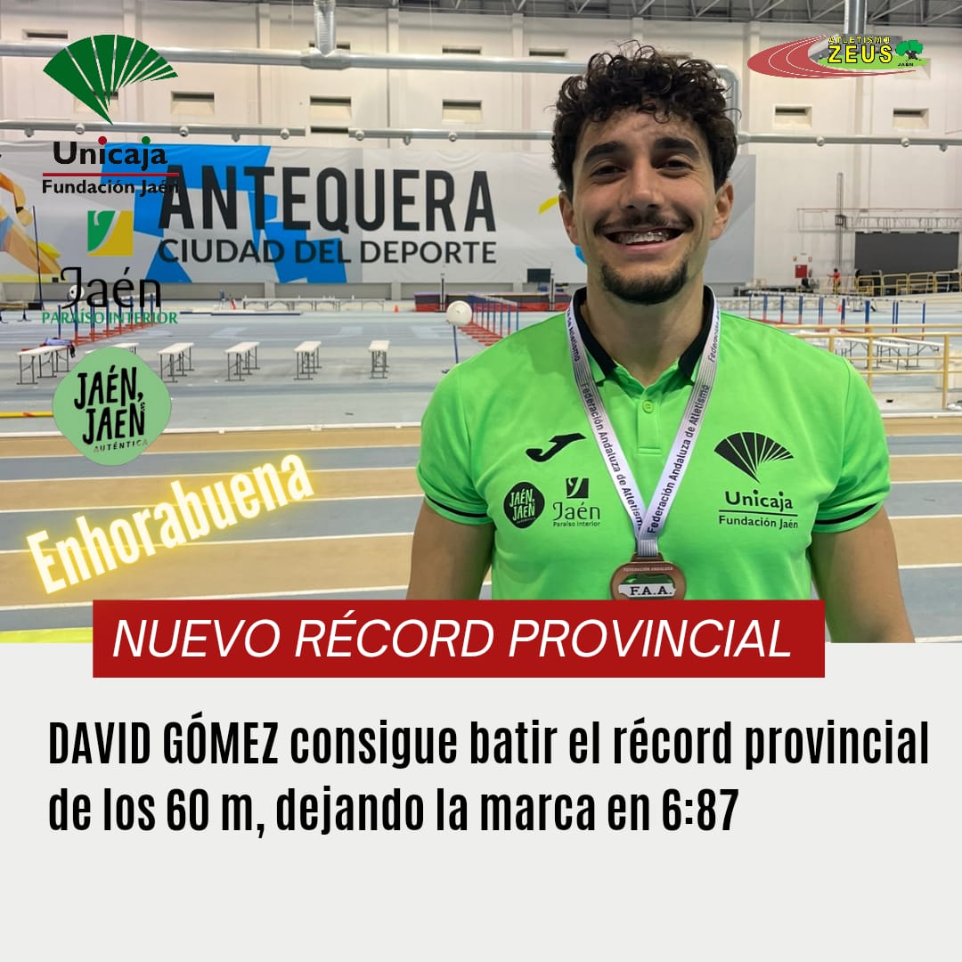 Nuevo Récor Provincial David Gómez