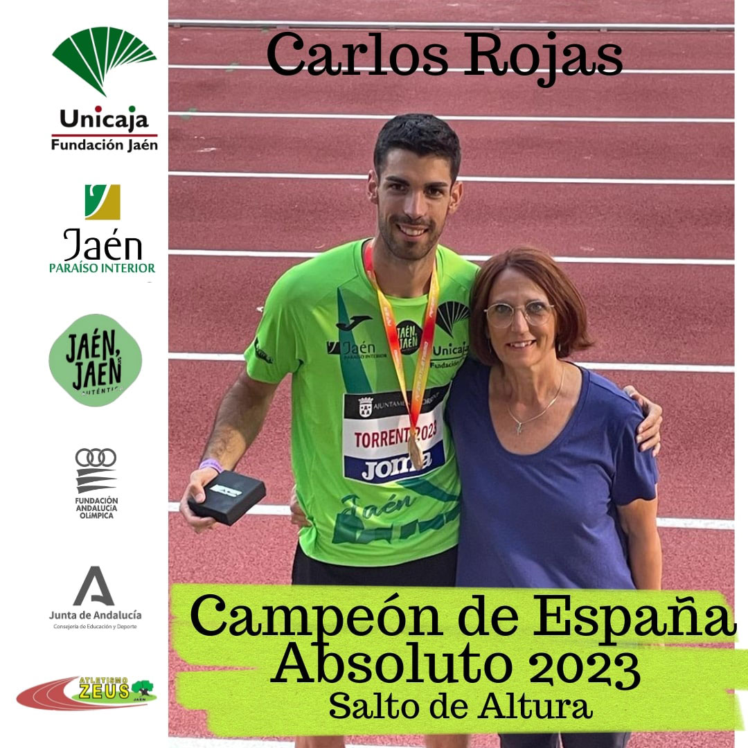 Carlos Rojas Campeón de España Absoluto 2023 Salto de Altura