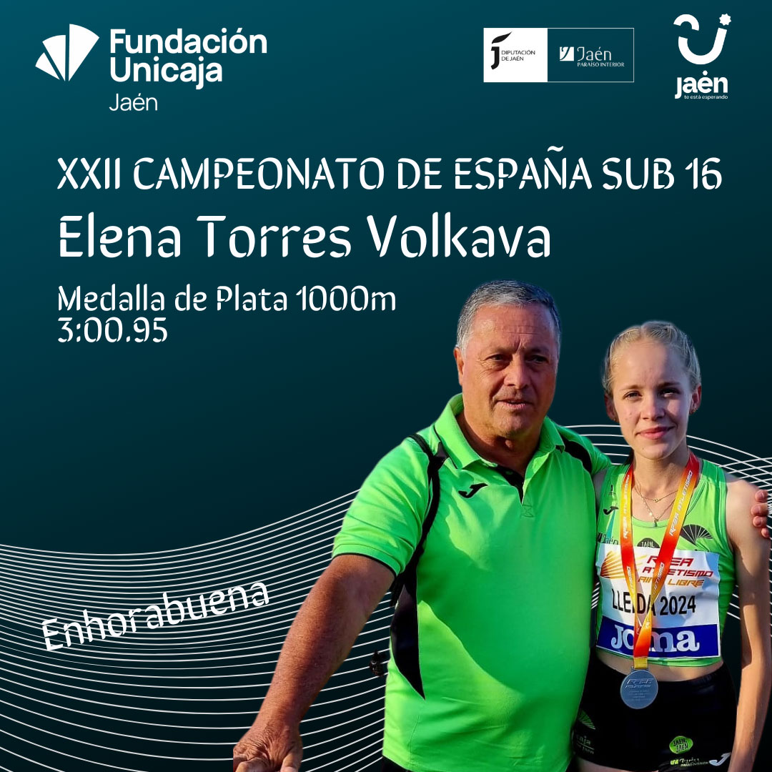 Enhorabuena a Elena Torres Volkava