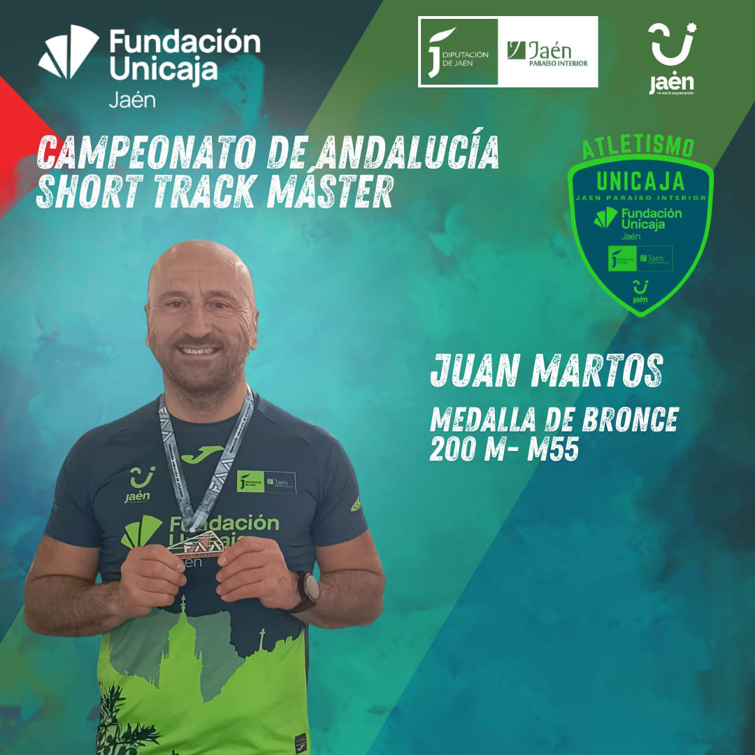 Juan Martos ha logrado la medalla de bronce